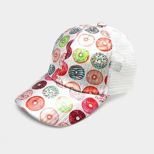 Mesh Pattern Baseball Cap